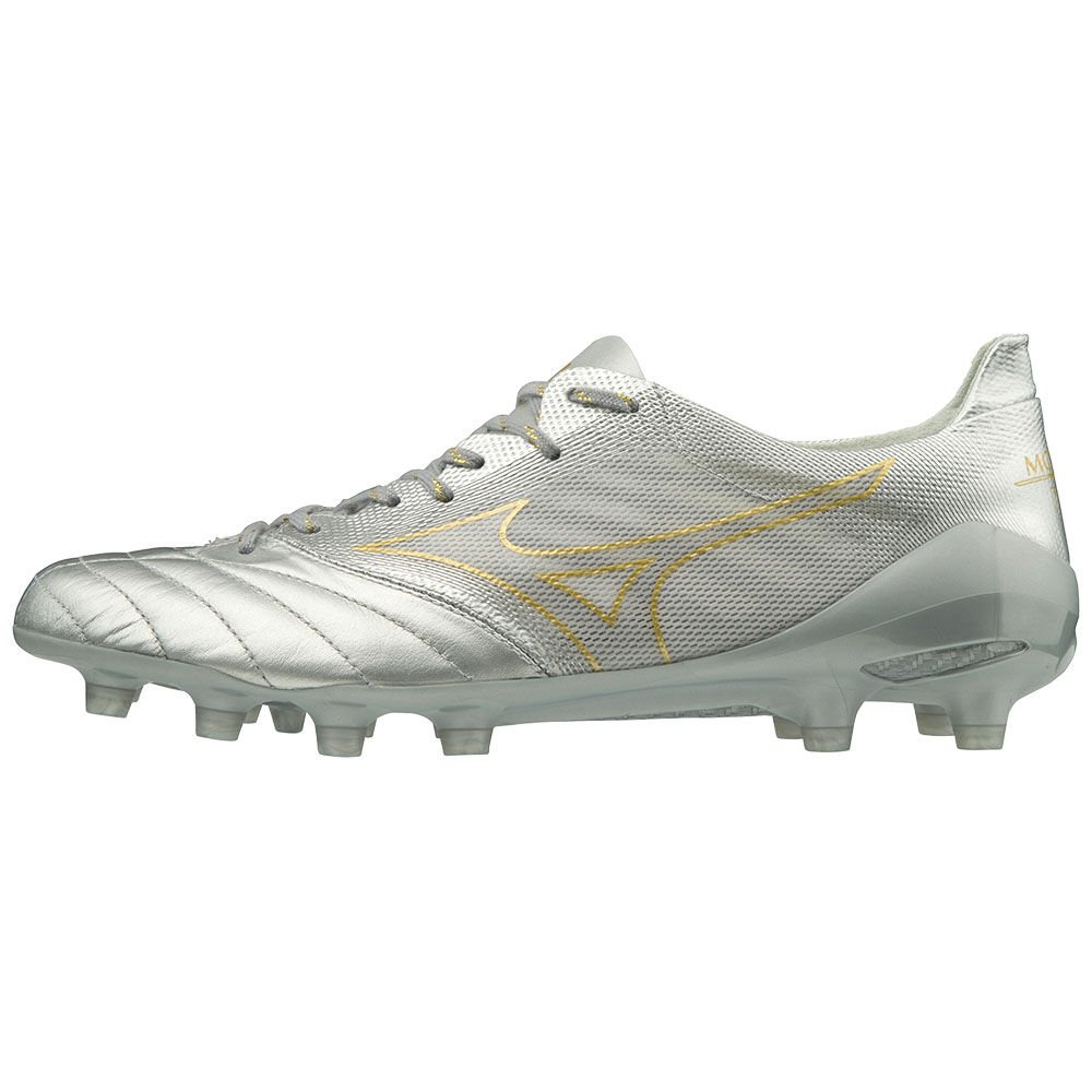 Botas de Futbol Mizuno MORELIA NEO II BETA Mujer Plateadas/Doradas España SHBL-64185